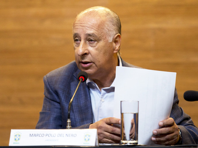 Del Nero aciona STF para evitar quebra de sigilo bancário na CPI do Futebol